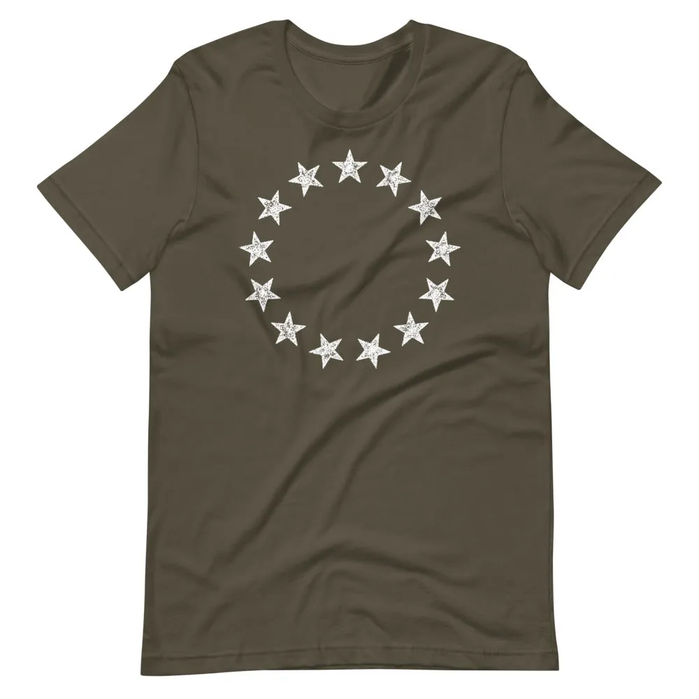 13 Stars Vintage Betsy Ross Revolution Shirt