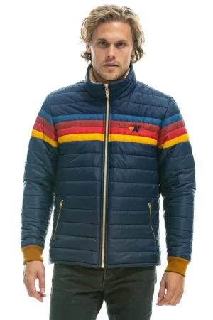 4 STRIPE JACKET -  NAVY