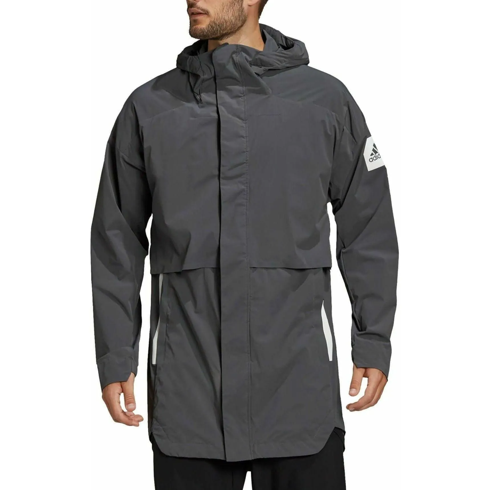 adidas MyShelter Wind.RDY Mens Parka Jacket - Grey