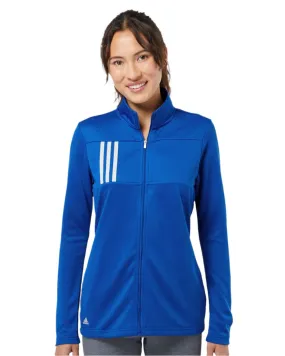 adidas Women's 3-Stripes Double Knit Full-Zip