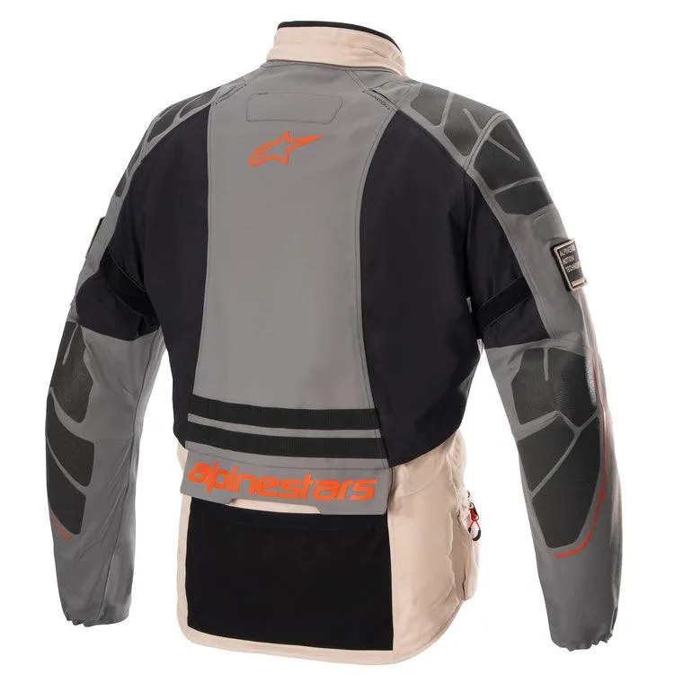 Alpinestars AMT-10R Drystar XF Jacket -  Fur Gray/Pale Brown/Spicy Orange