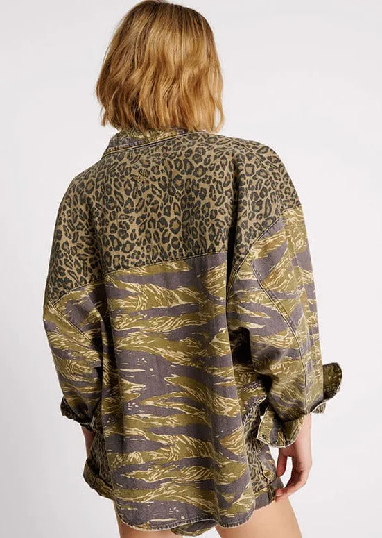 Animal Camo Daria Shacket