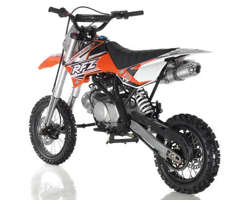 Apollo DB-X14 Ultra-Elite 125cc Pit / Dirt Motorcycle-14-inch front tire, 4-speed semi-automatic transmission, 30-inch seat height--OFF ROAD ONLY, CA Legal