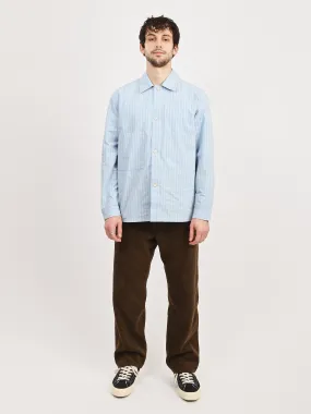 Aquatic Sand Stripes Sayan Shirt Jacket