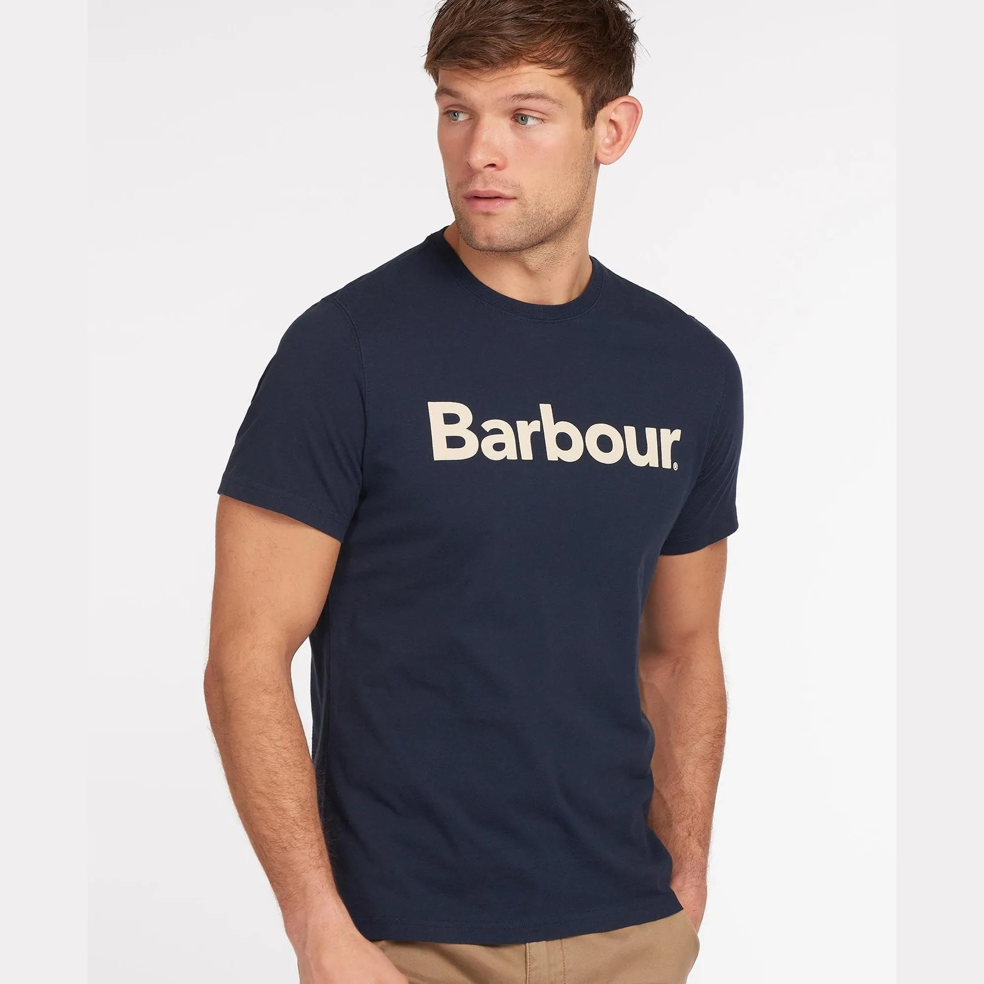 Barbour Mens Logo Tee