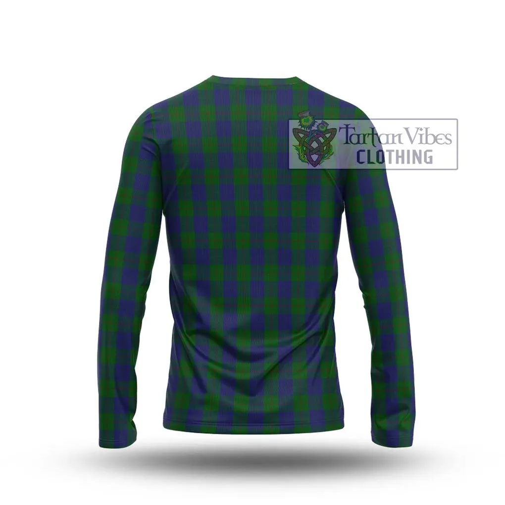 Barclay Tartan Long Sleeve T-Shirt with Family Crest DNA In Me Style