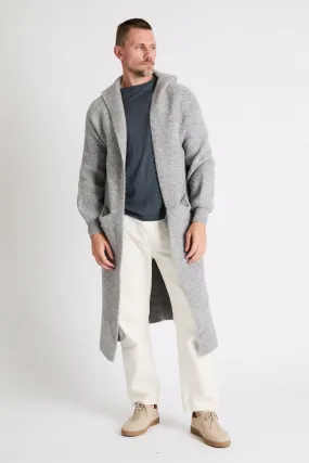   Beryll Alvaro Cashmere Blend Coat with Hood | Light Gray