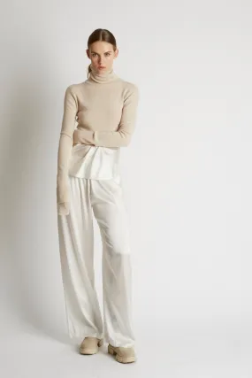   Beryll Cropped Turtleneck | Oatmeal