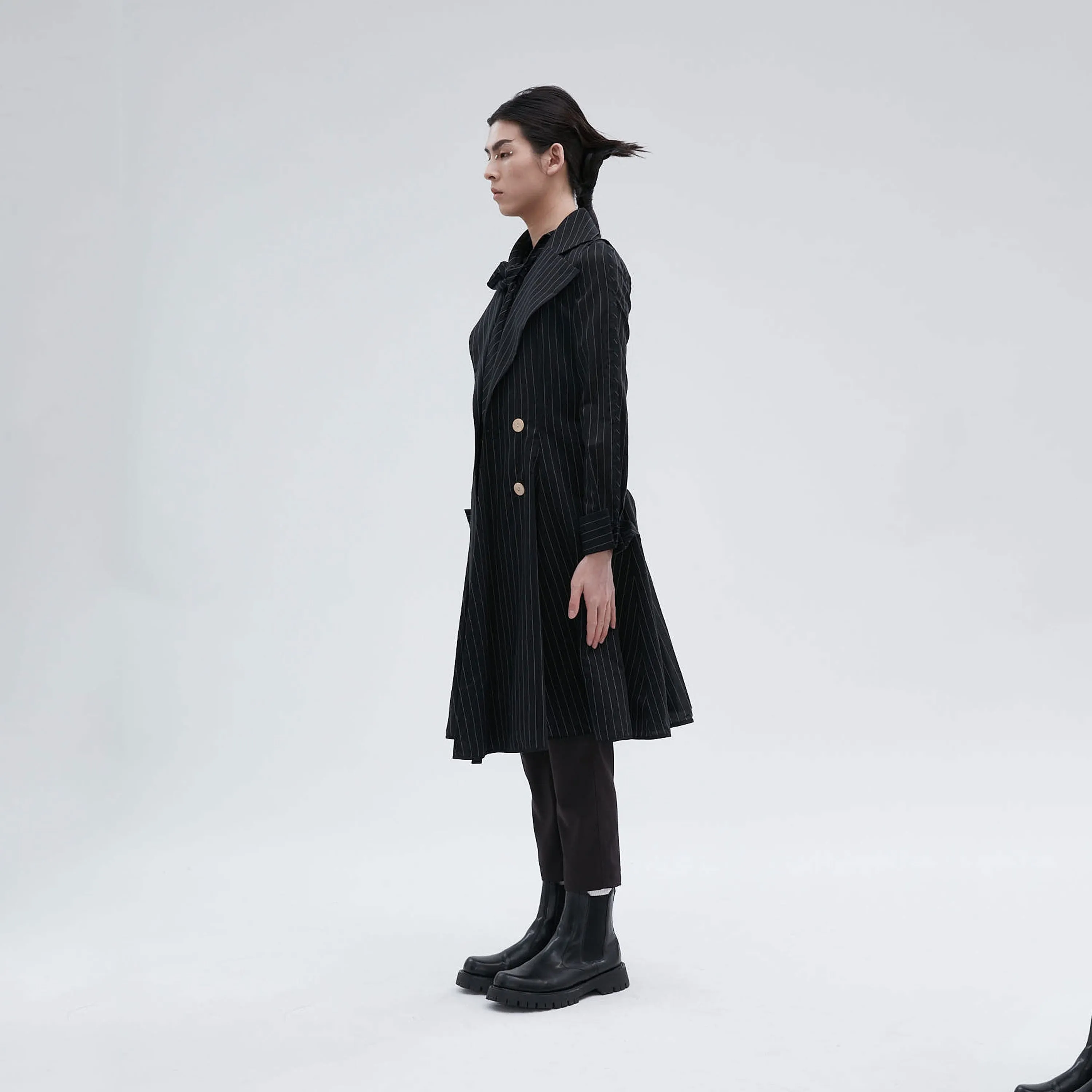 Black dress coat