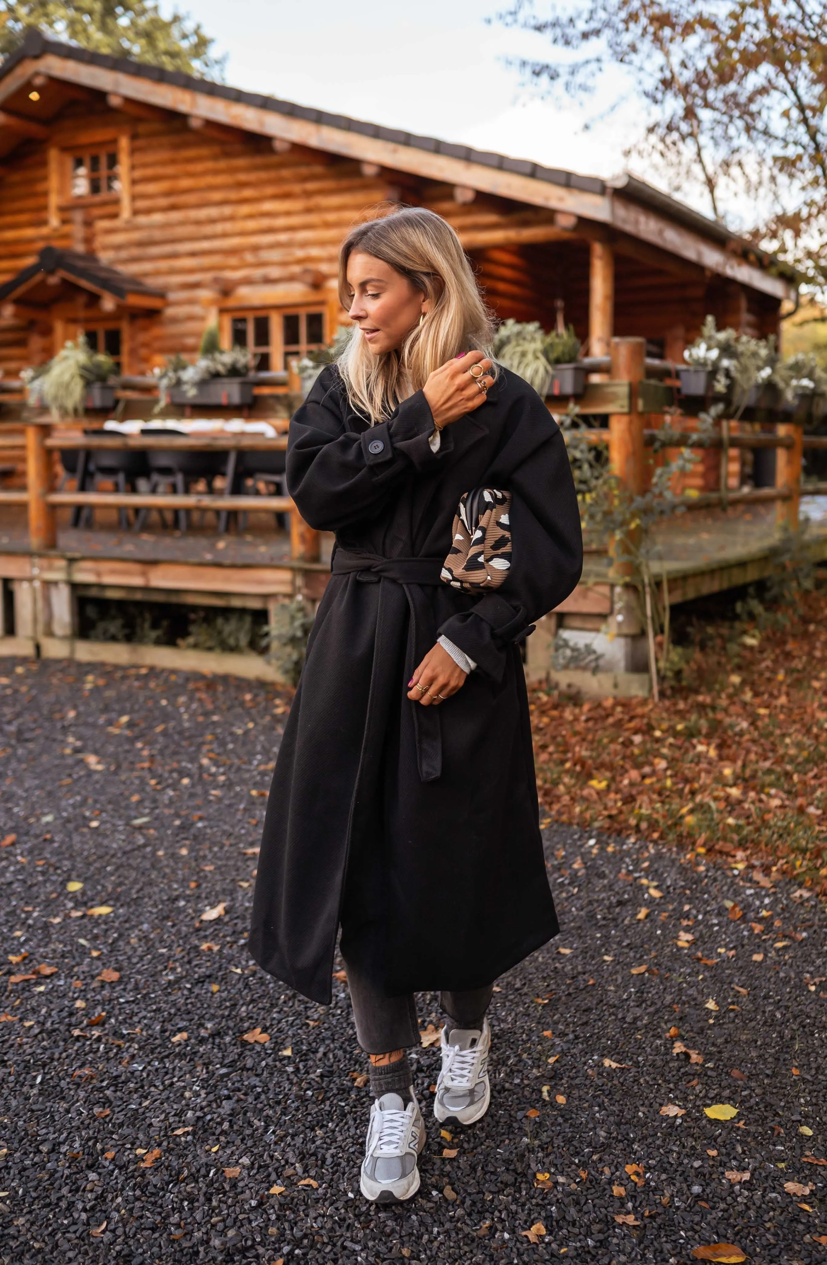 Black Maddy Coat