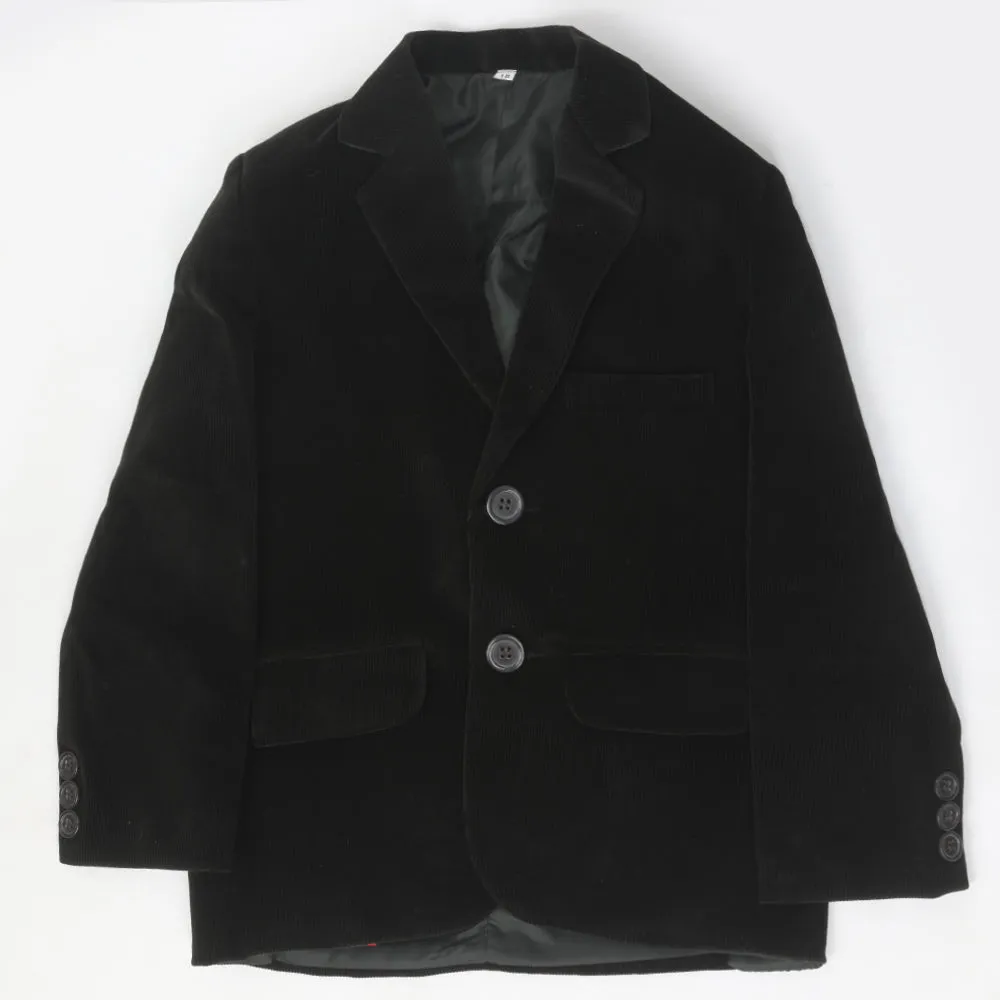 Boys Blazer Coat - Black