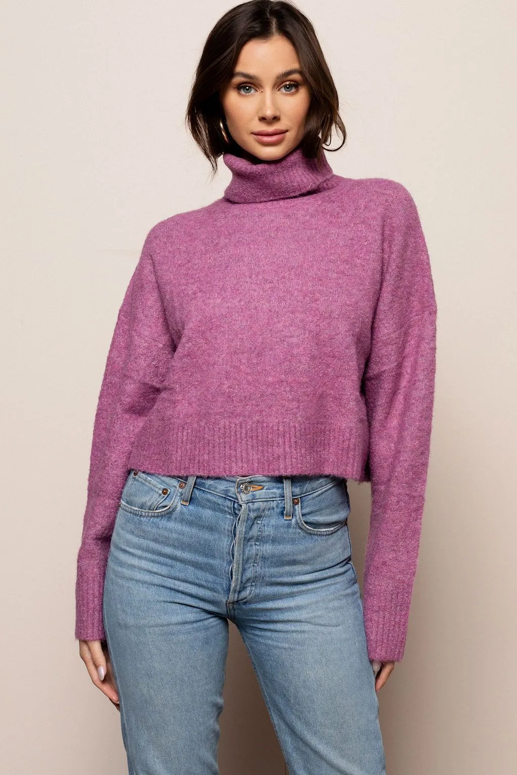 Brady Sweater in Lilac