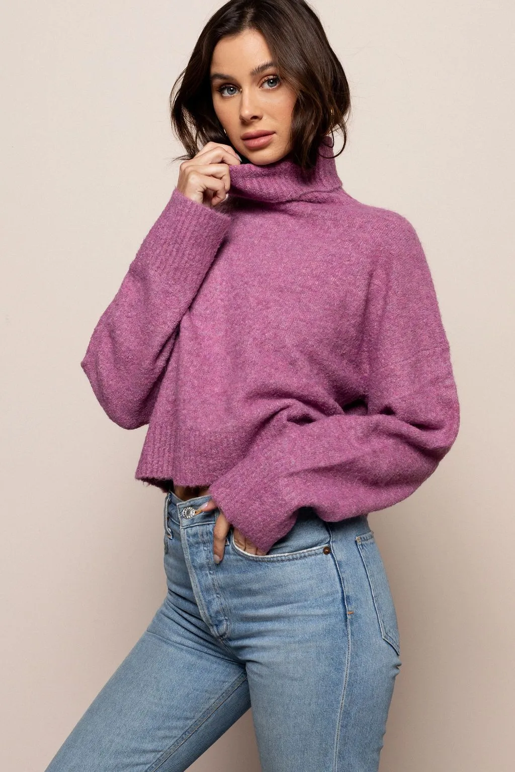 Brady Sweater in Lilac