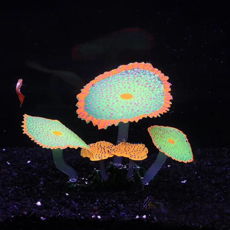 Bulk Glowing Fish Tank Ornaments Coral Glow Plants for Fish Tank Wholesale