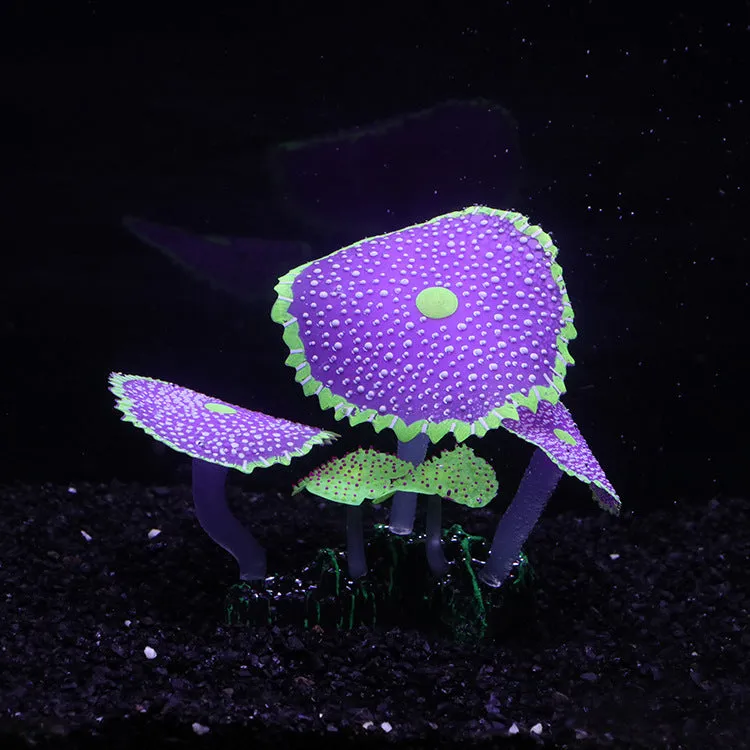 Bulk Glowing Fish Tank Ornaments Coral Glow Plants for Fish Tank Wholesale