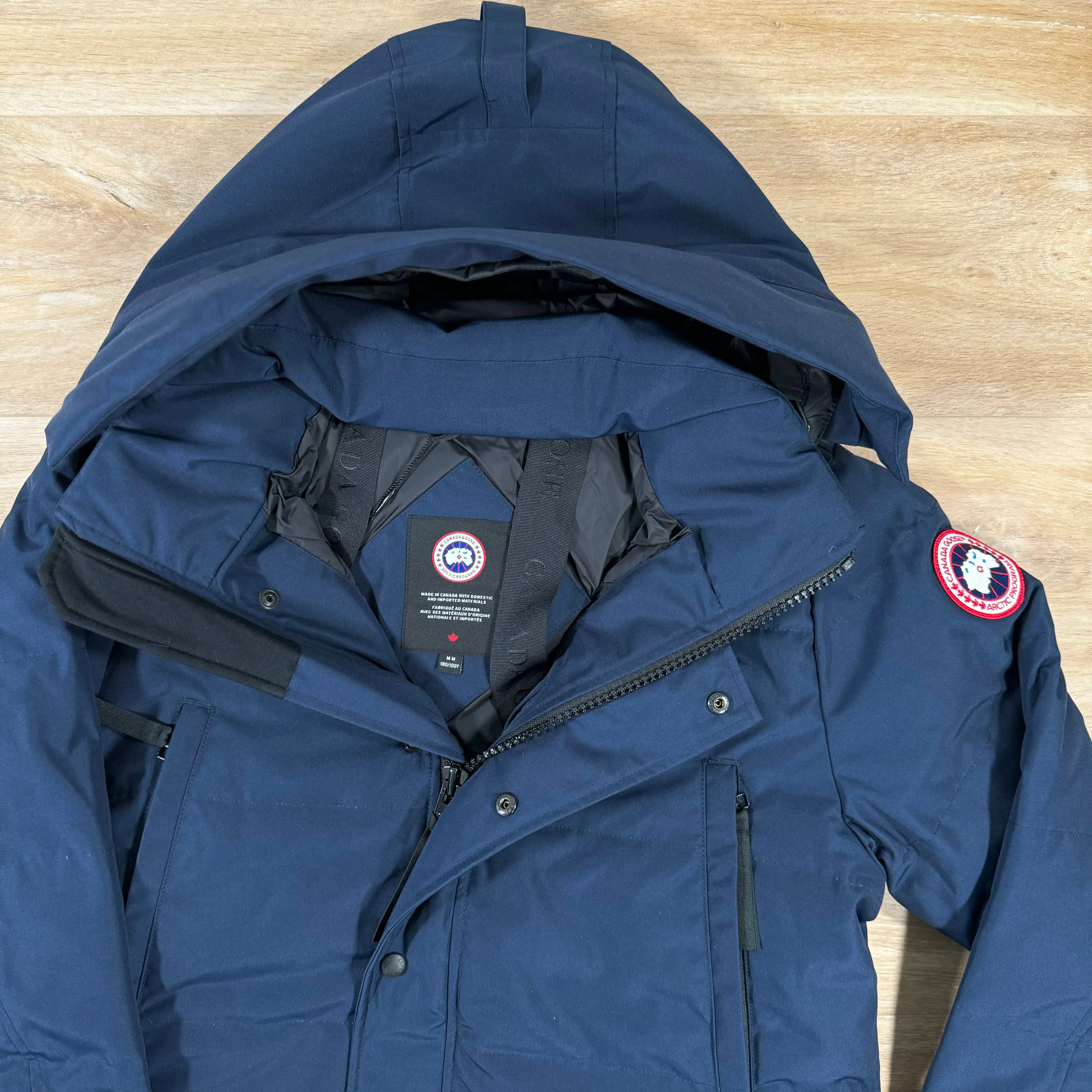 Canada Goose Wyndham Parka in Navy