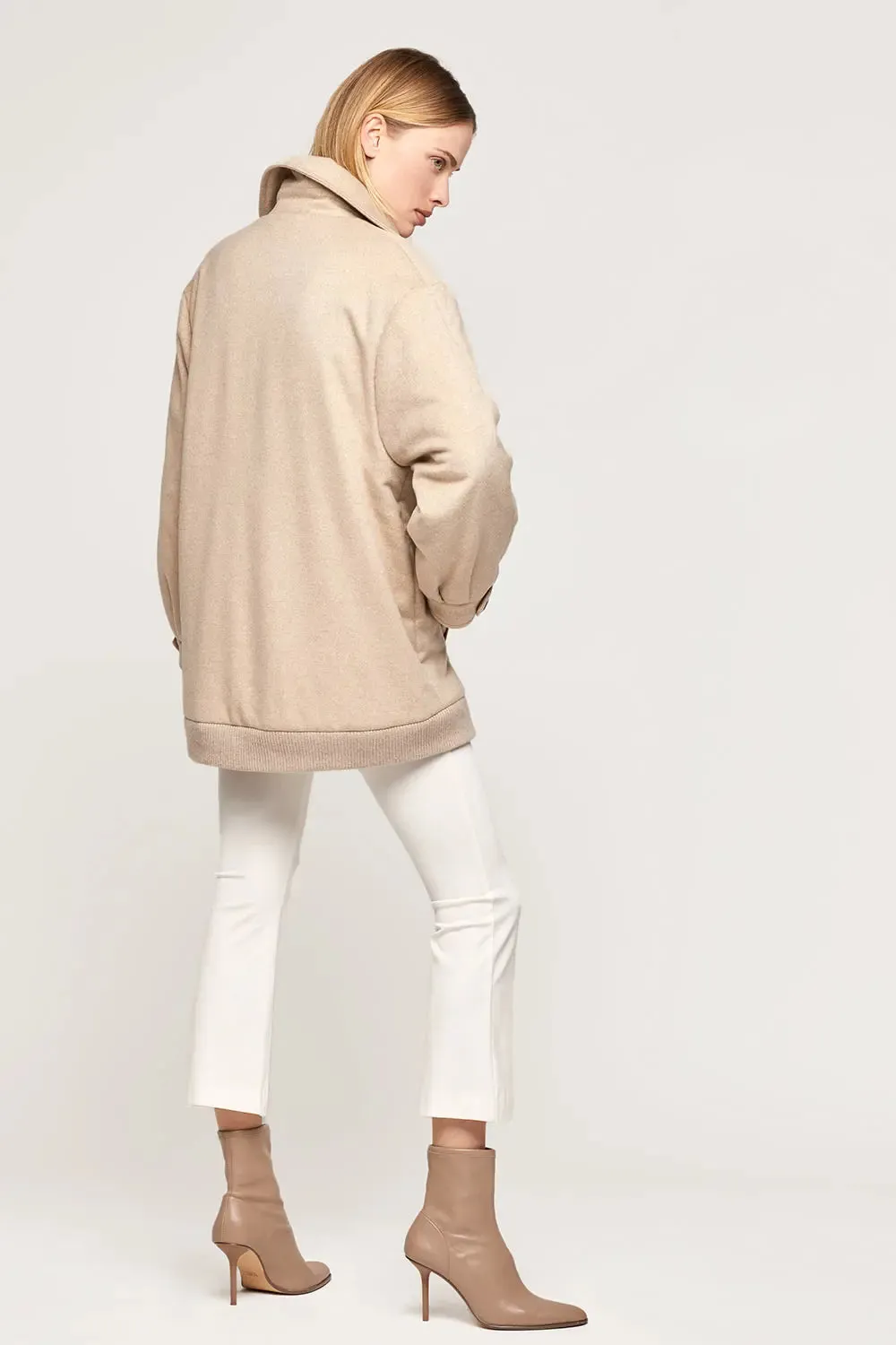 Cashmere beige jacket