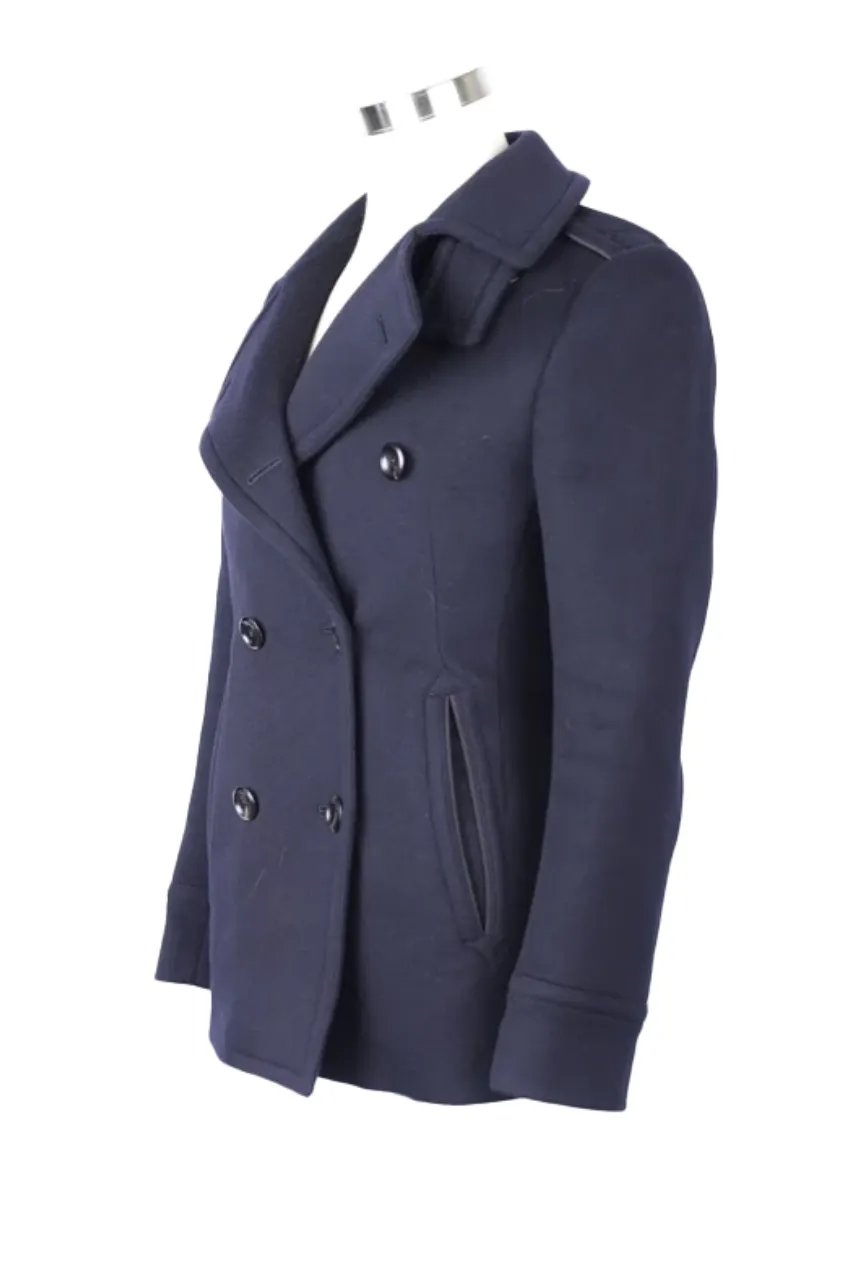 Cashmere Double Breasted Pea Coat