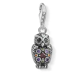 Charm Pendant "Sparkling Owl "