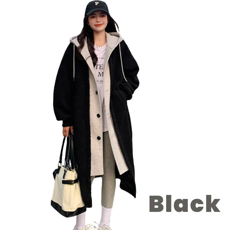 🎅Christmas Sale🎄 2-Layered Imitation Cashmere Coat