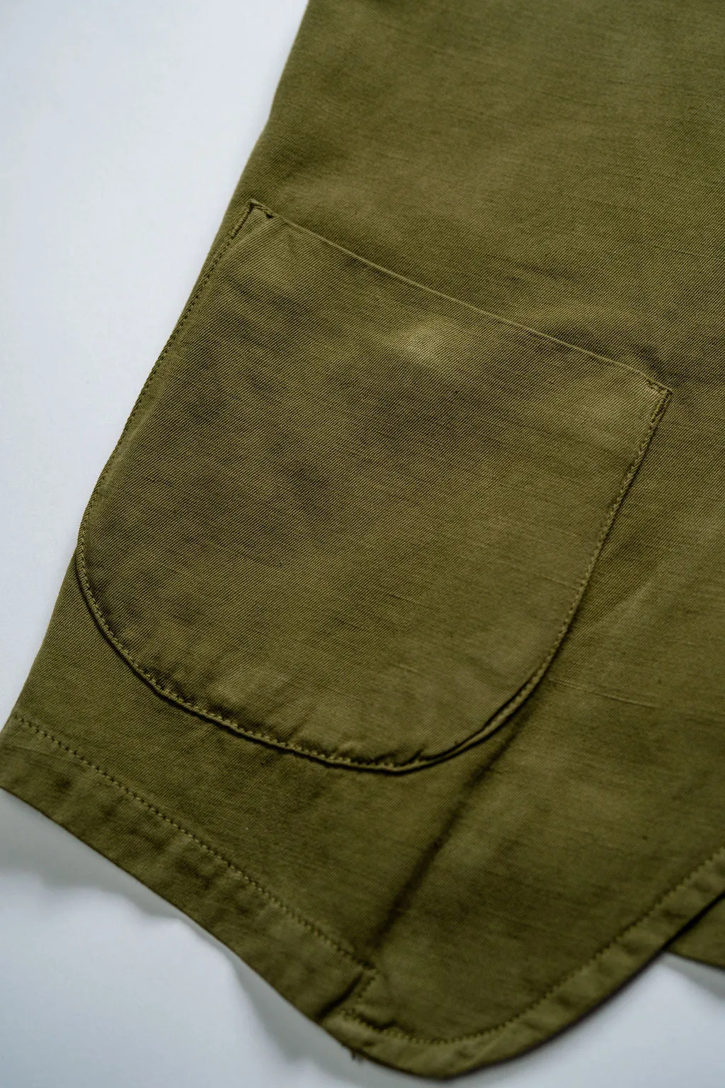 C.O.F. Studio Painter Jacket - Light Cotton Linen Olive