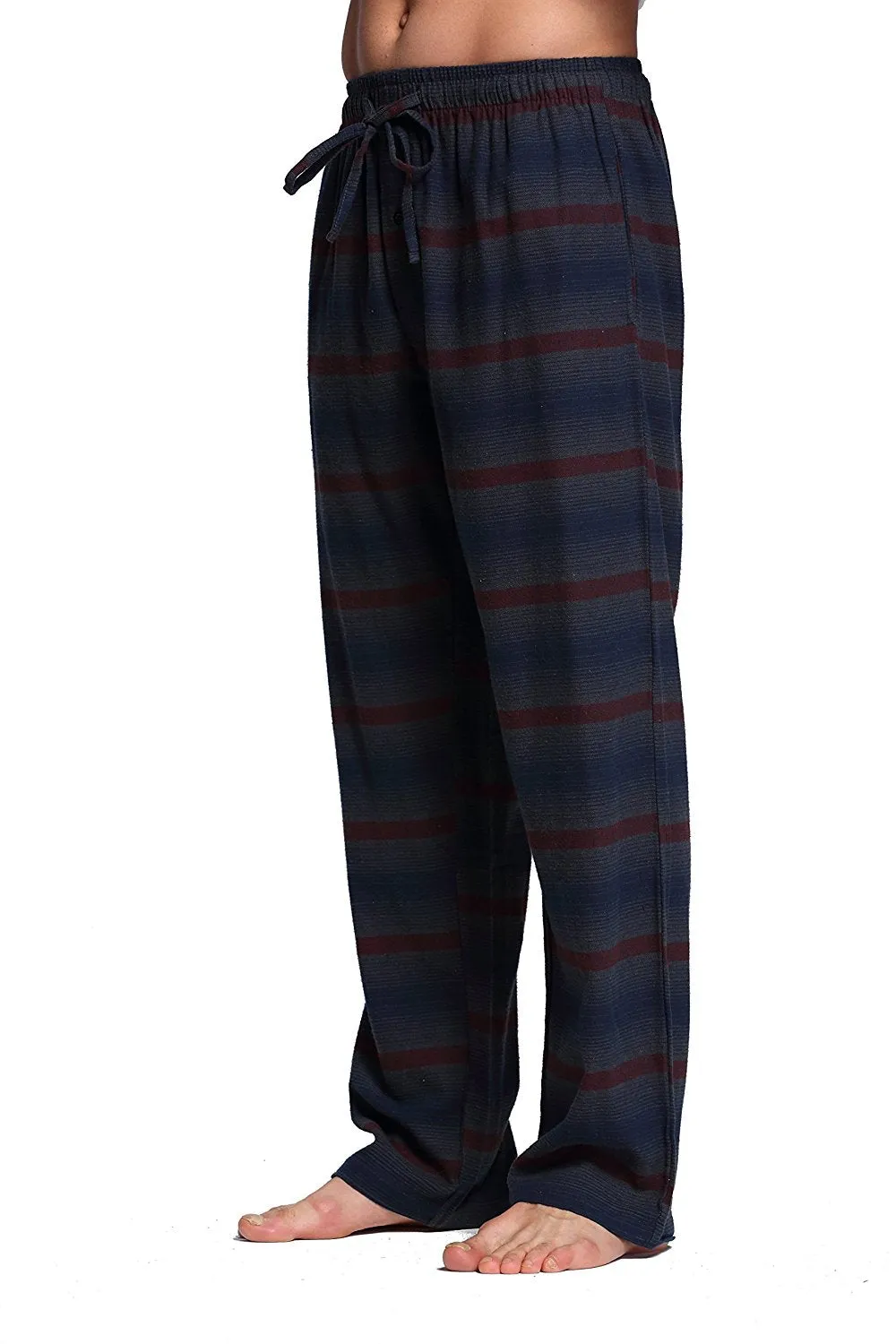 CYZ Men's 100% Cotton Super Soft Flannel Plaid Pajama Pants