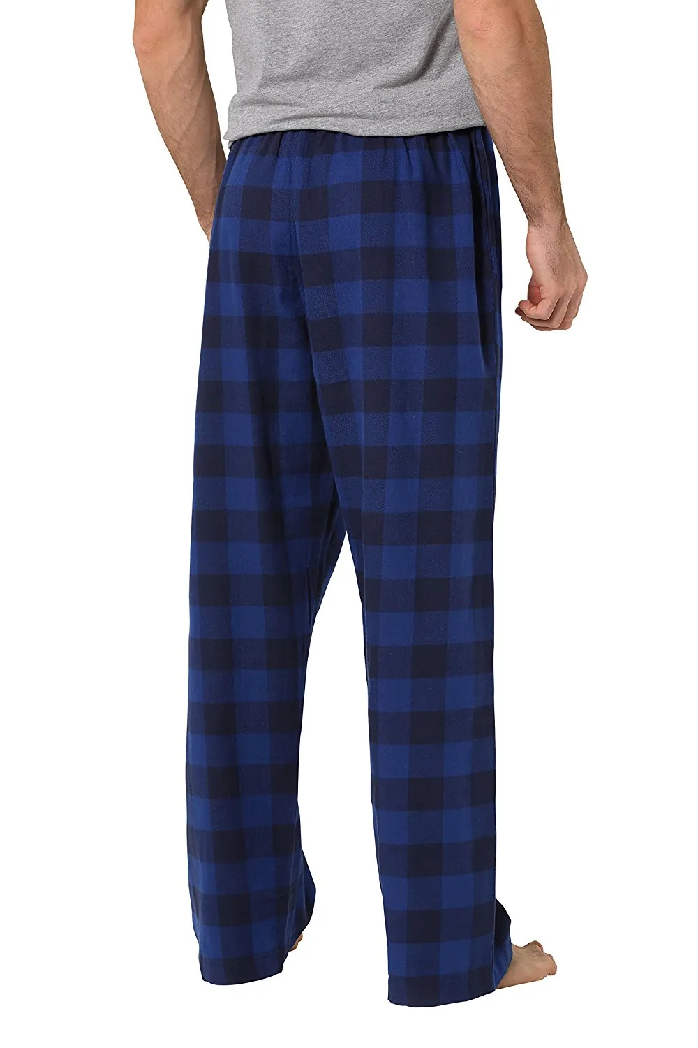 CYZ Men's 100% Cotton Super Soft Flannel Plaid Pajama Pants