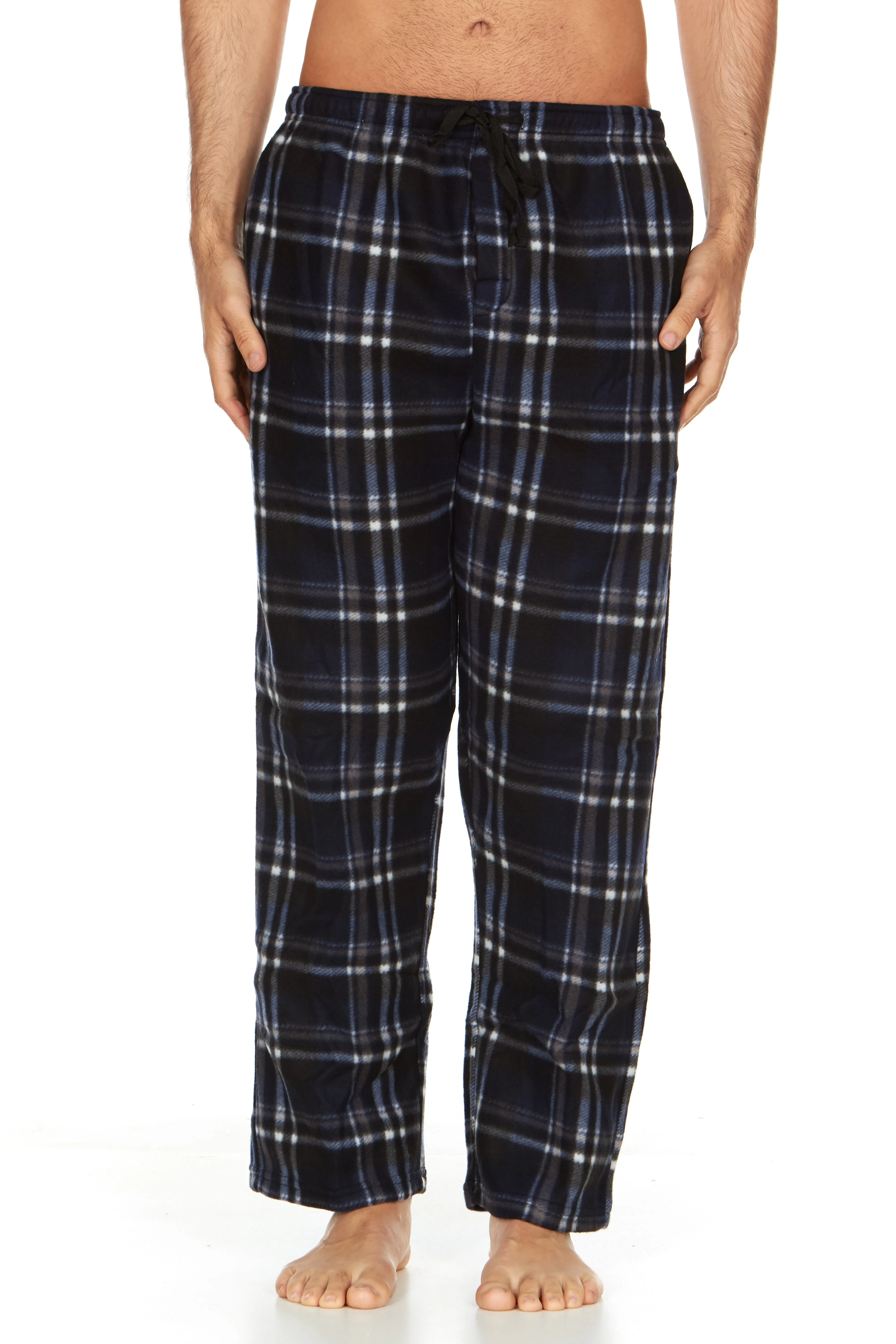 DARESAY Mens Microfleece Pajama Pants/Lounge Wear with Pockets and Adjustable Waistband