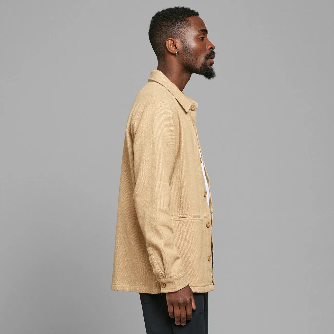 Dedicated Fagersta Shacket - Beige