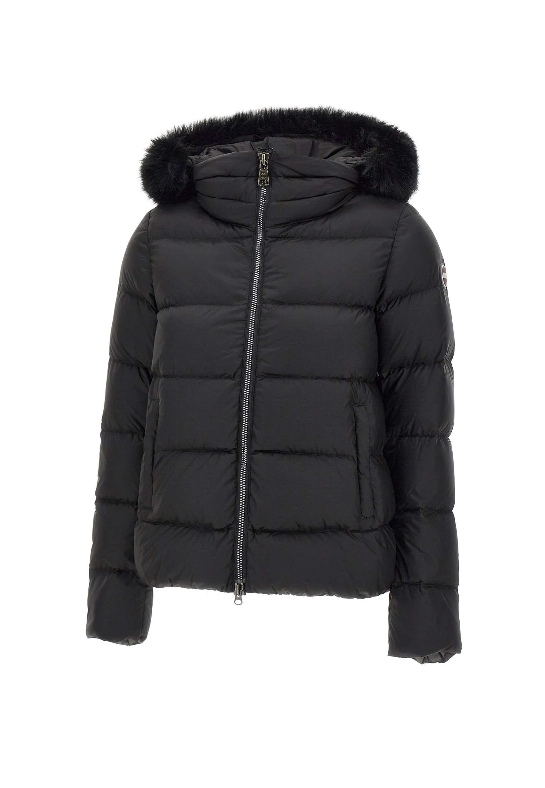 Deluxe Black Women's Down Jacket