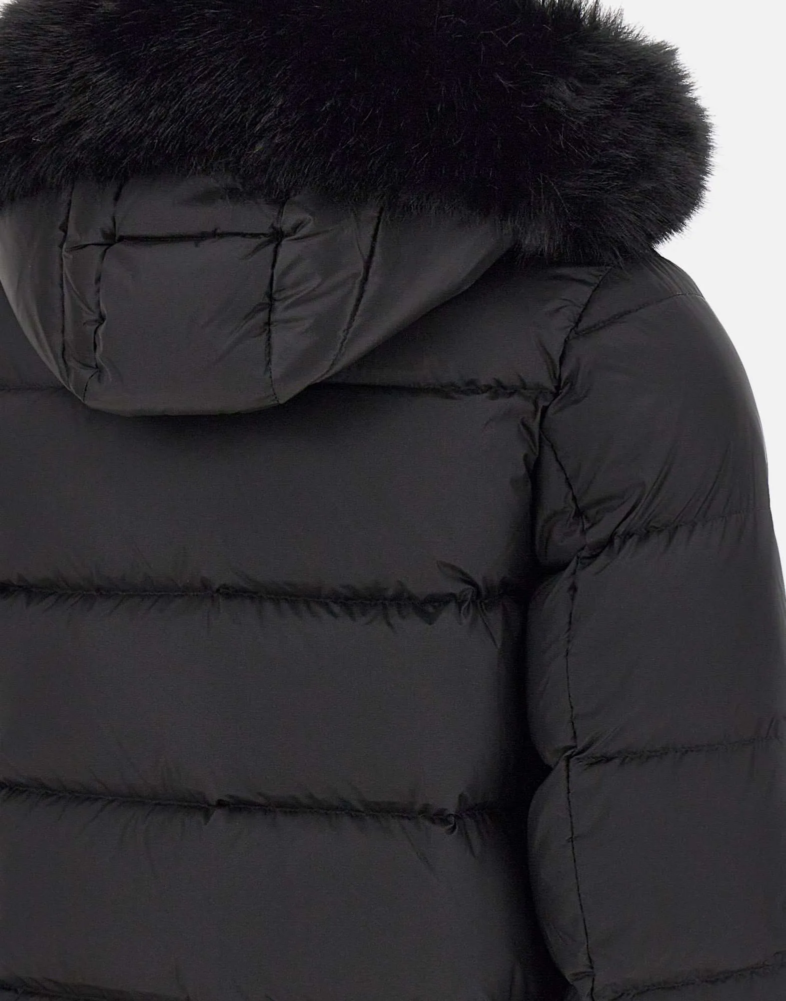 Deluxe Black Women's Down Jacket