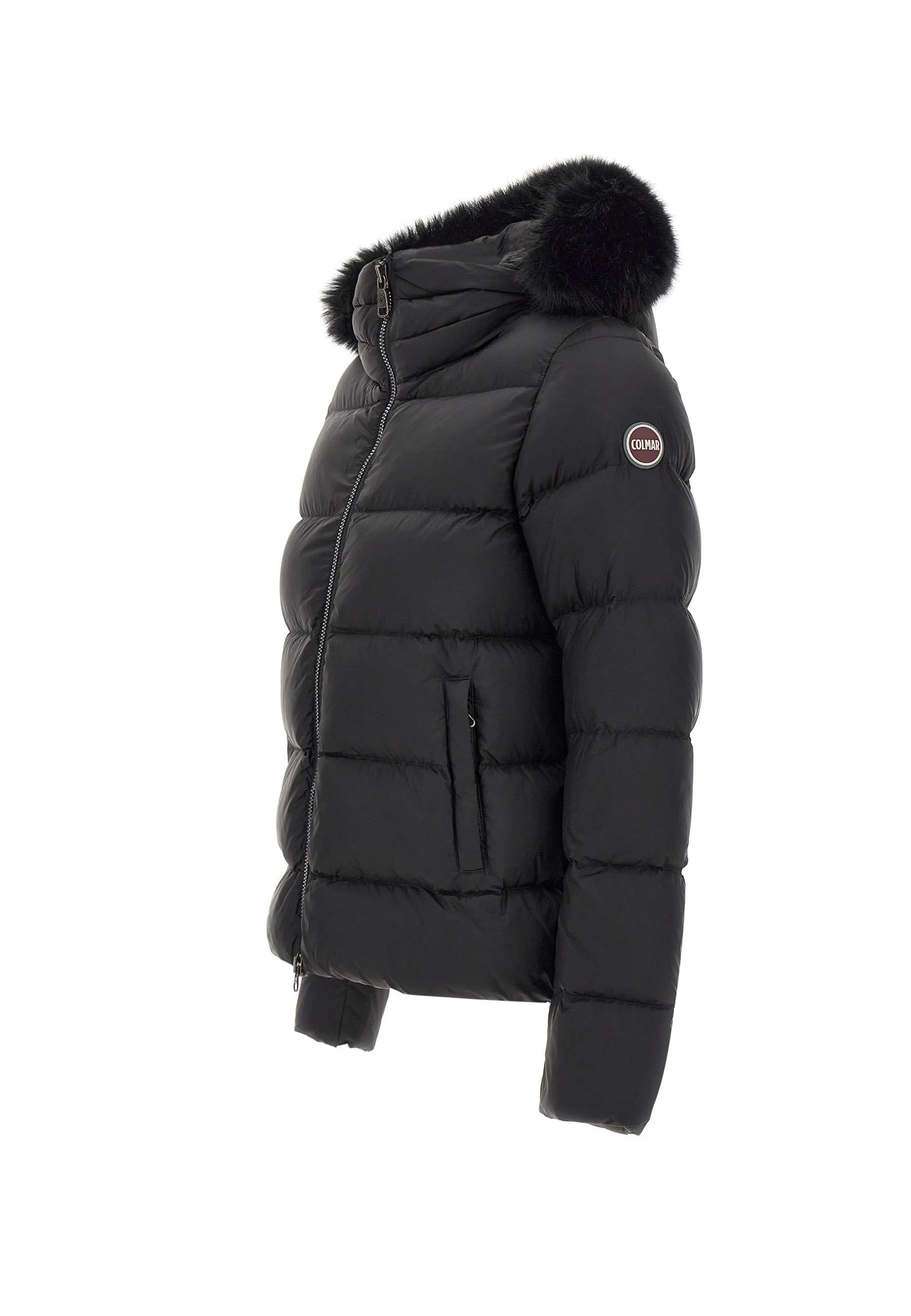 Deluxe Black Women's Down Jacket