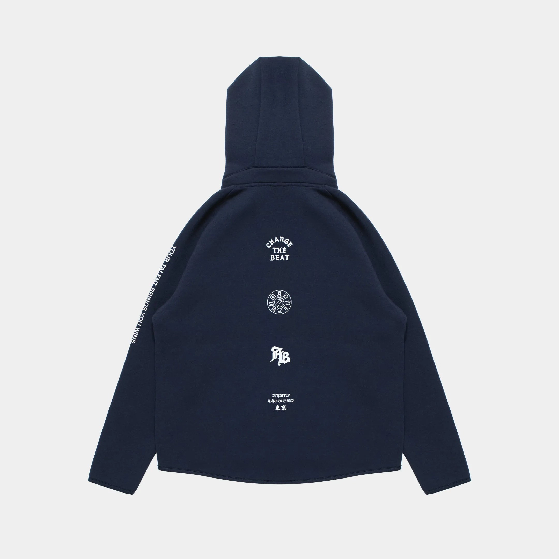 Double Knit Zip Up Parka [Navy] / EA2420103