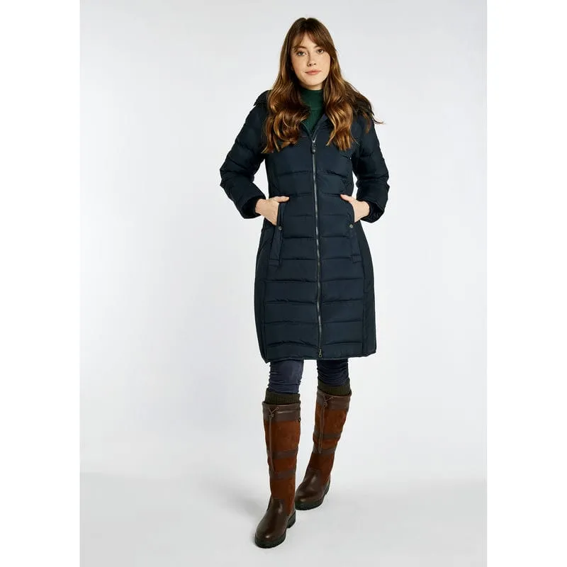 Dubarry Meyers Ladies Down Coat - Navy