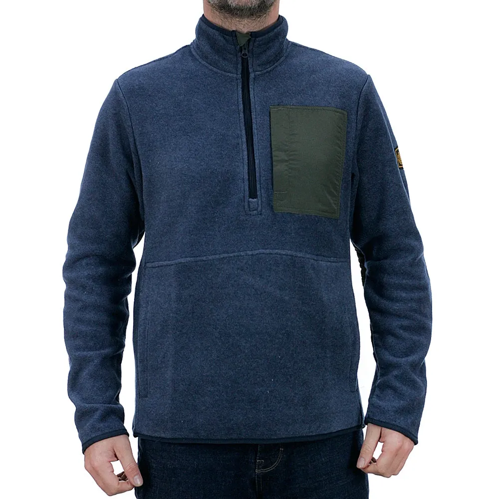 Element Windrift Quarter Zip Jacket Eclipse Navy Heather