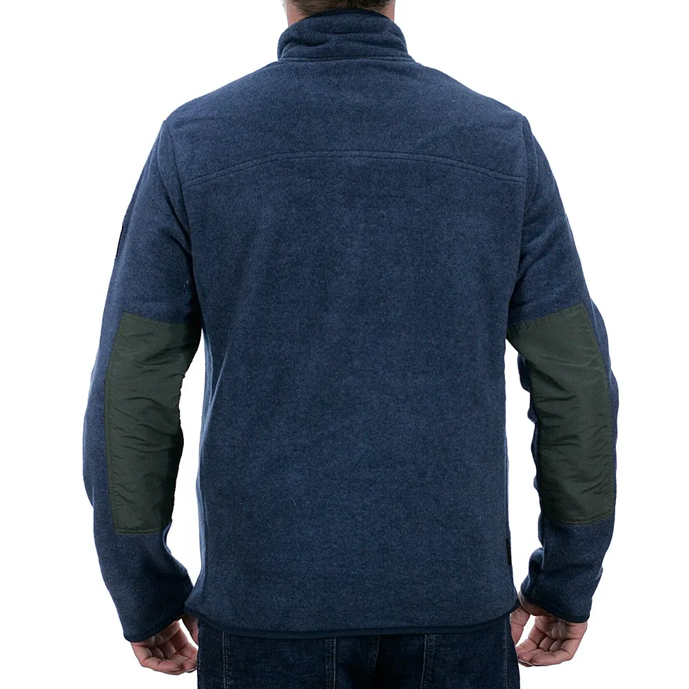 Element Windrift Quarter Zip Jacket Eclipse Navy Heather