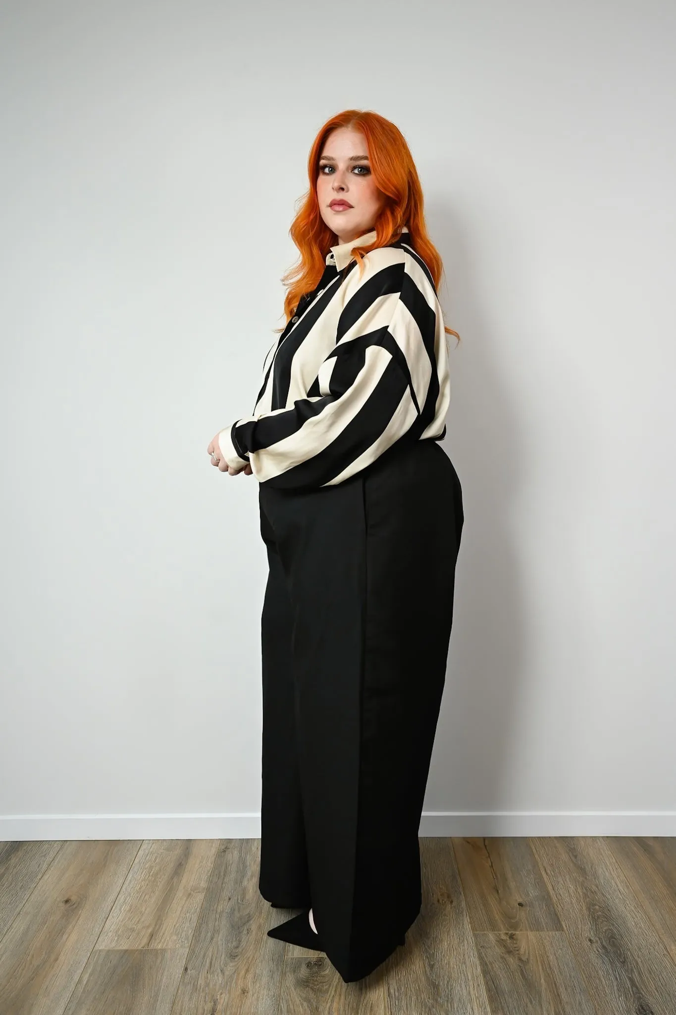 Eve wide-leg pants - Black