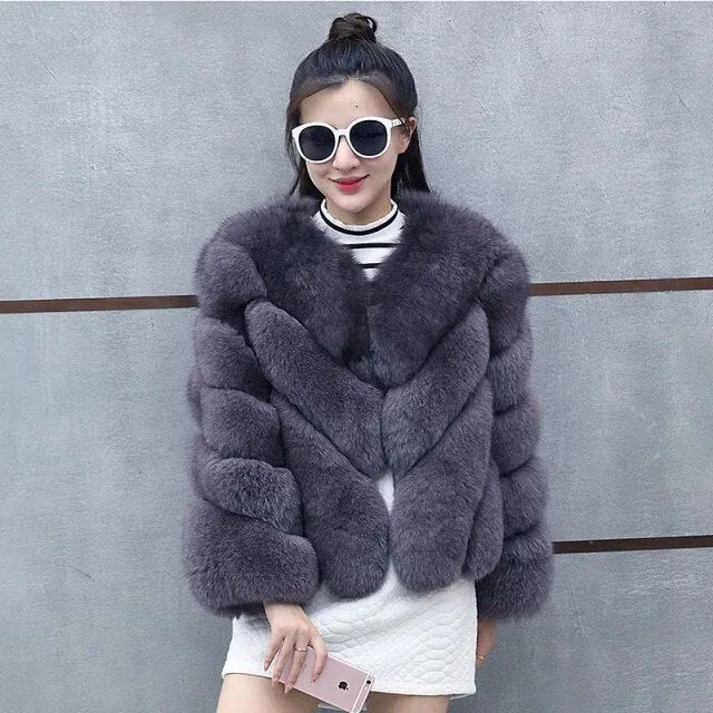 Everything Faux Fur Jaceket