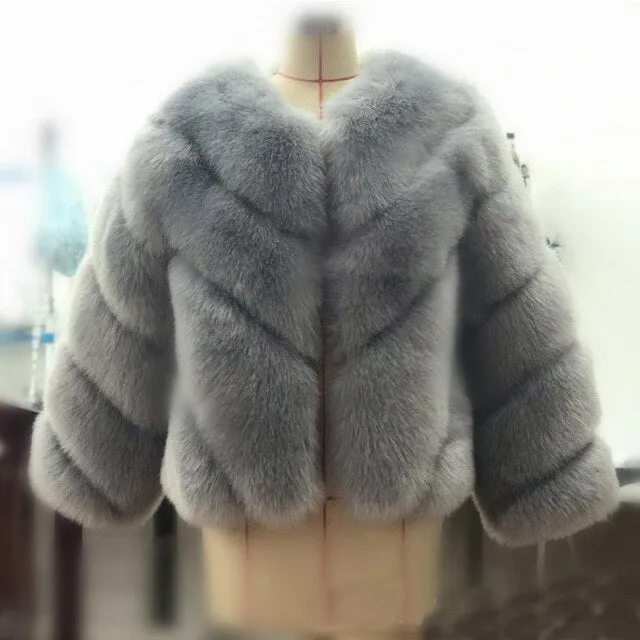 Everything Faux Fur Jaceket