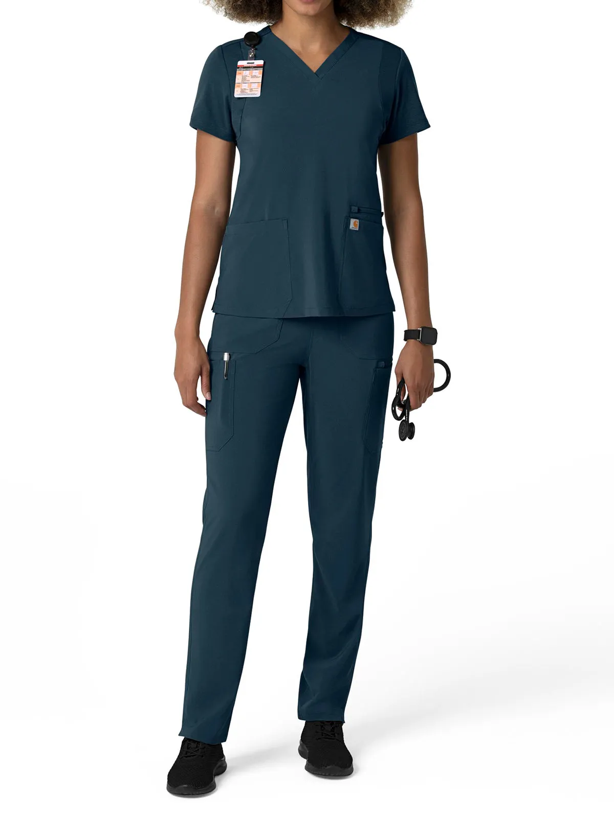 Force Cross-Flex - Women's Straight Leg Cargo Scrub Pant