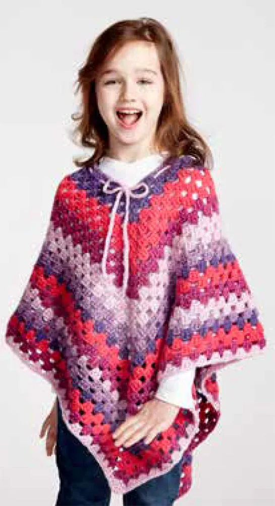 Free Girls Poncho Pattern