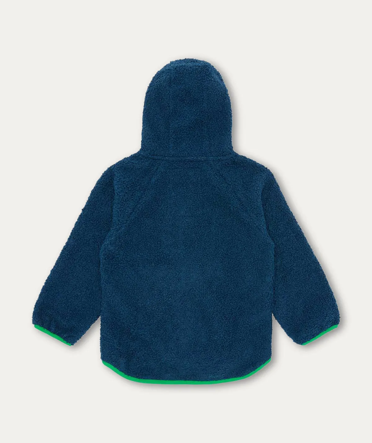 Full Zip Borg Fleece - Navy