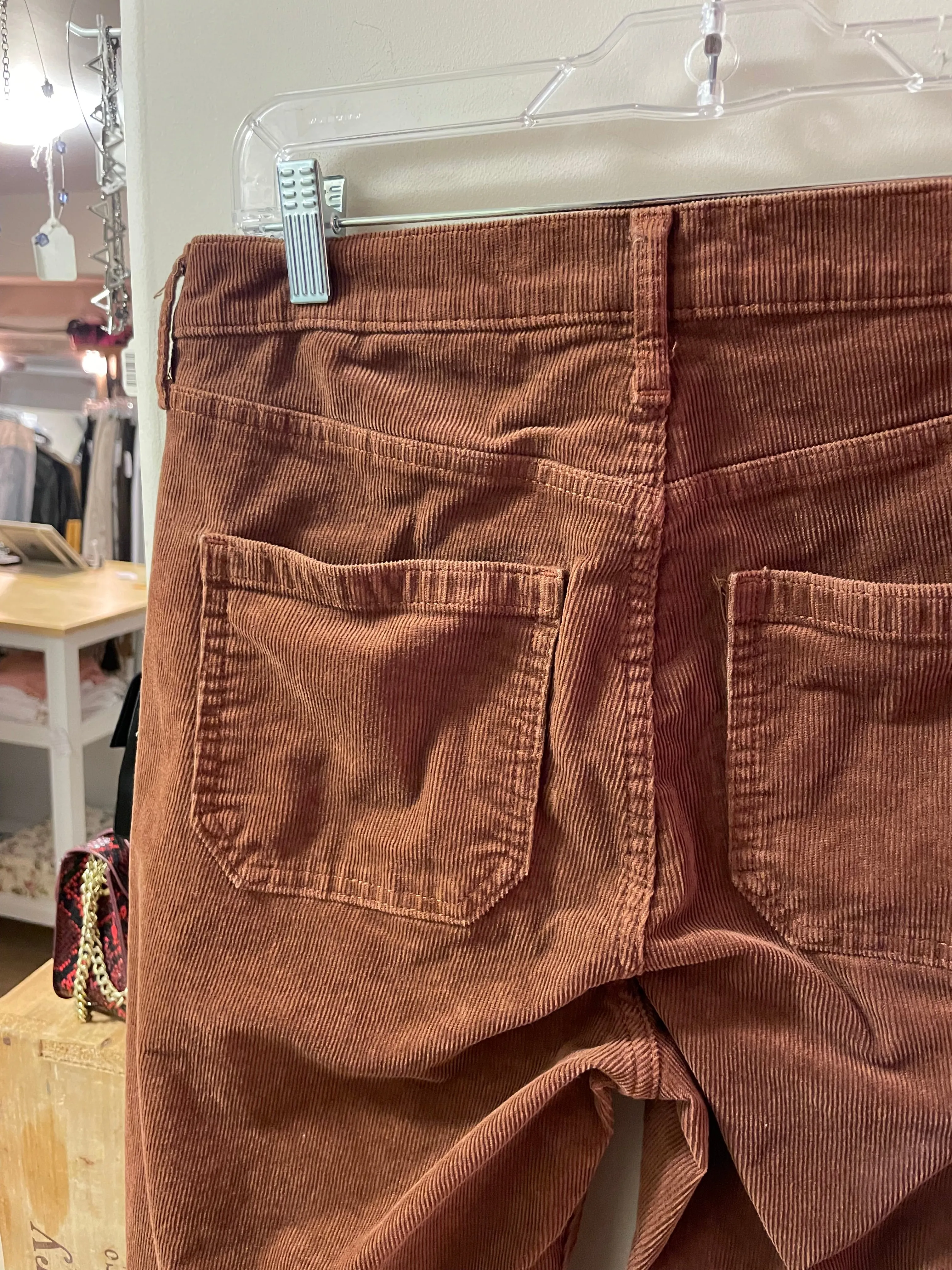 GAP Brown 70’s High Rise Flare Corduroy Pants - Size 29 / 8 R