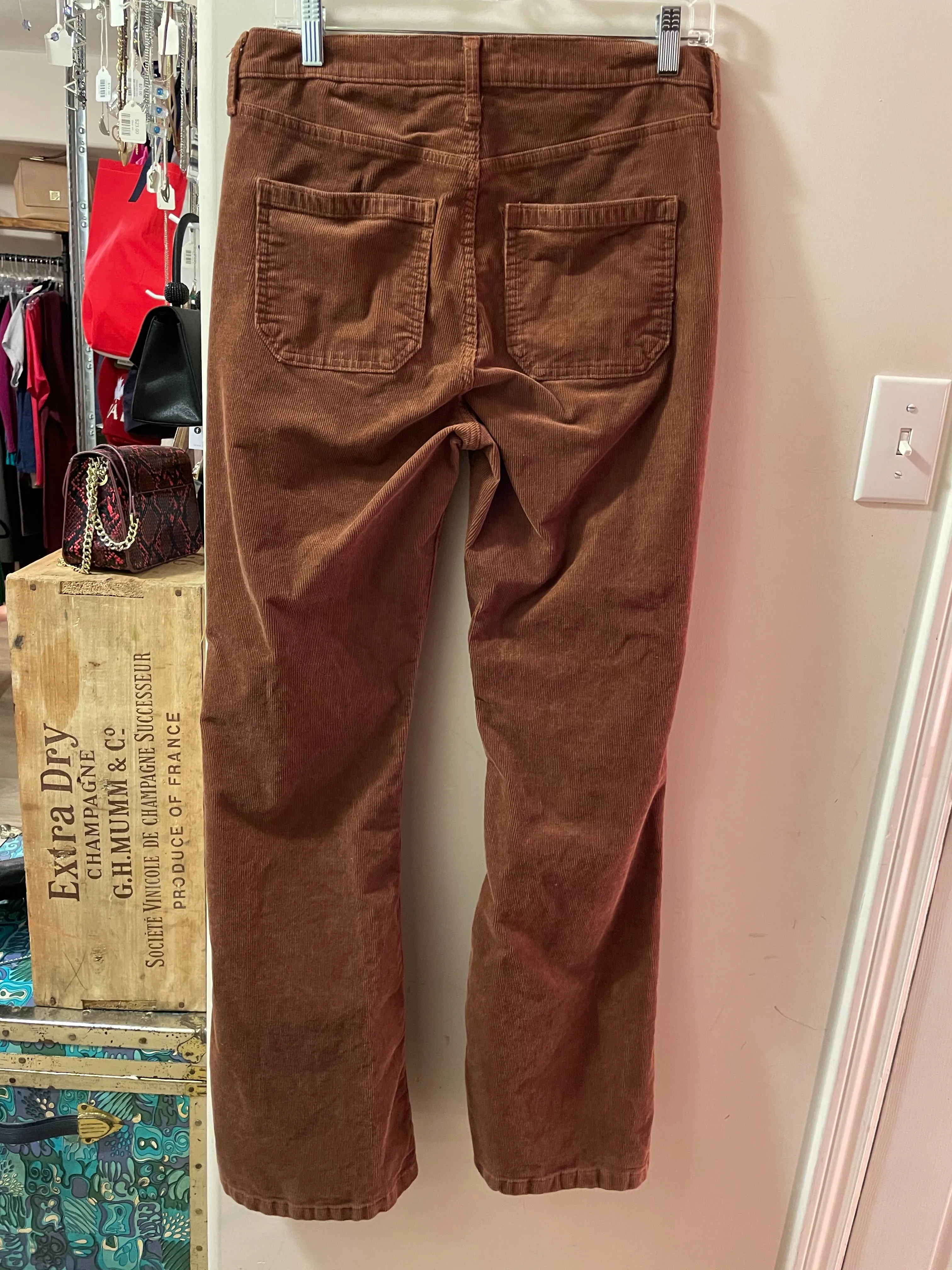 GAP Brown 70’s High Rise Flare Corduroy Pants - Size 29 / 8 R