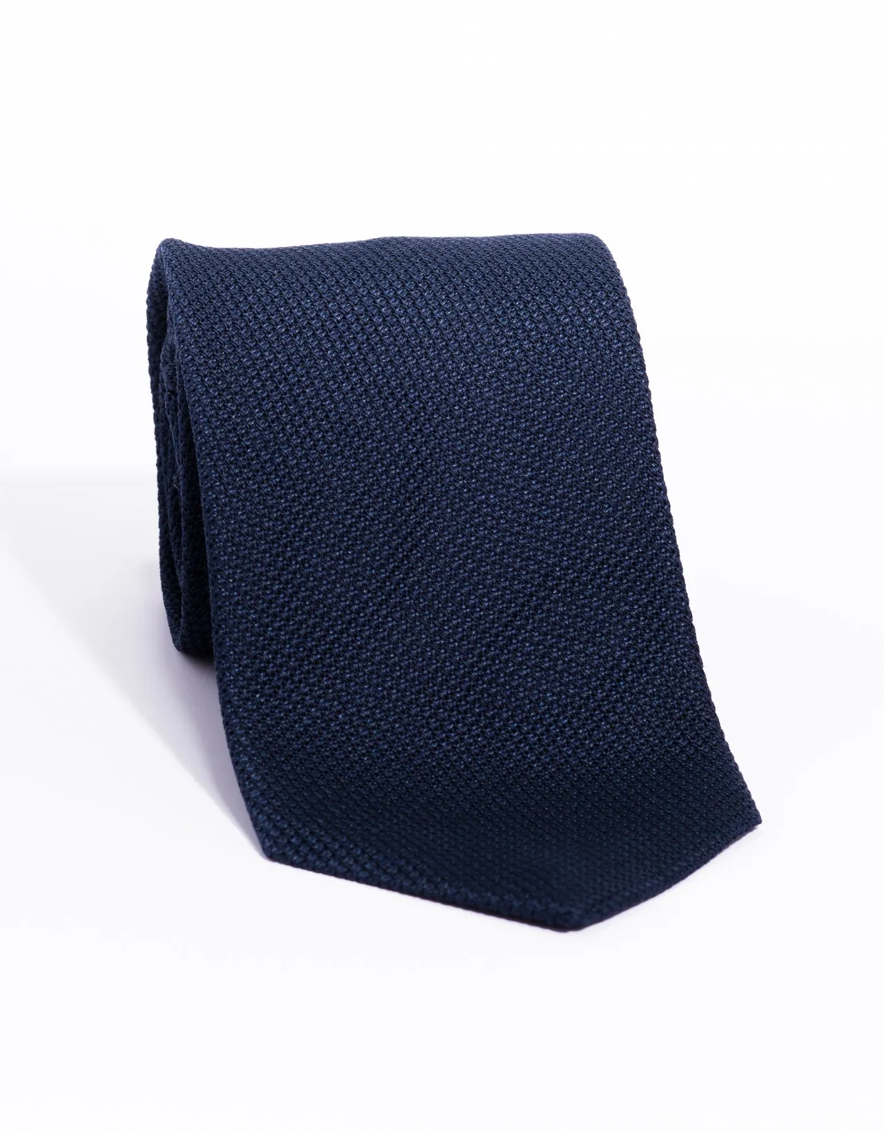 GRENADINE TIE - NAVY