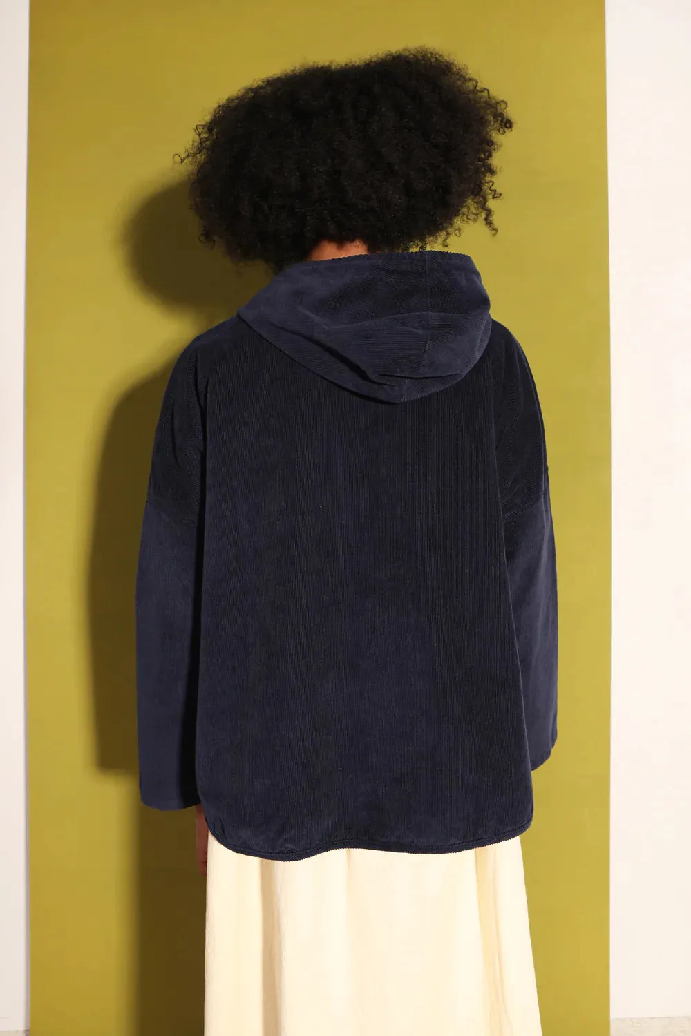 Griffin Anorak Coat | Navy