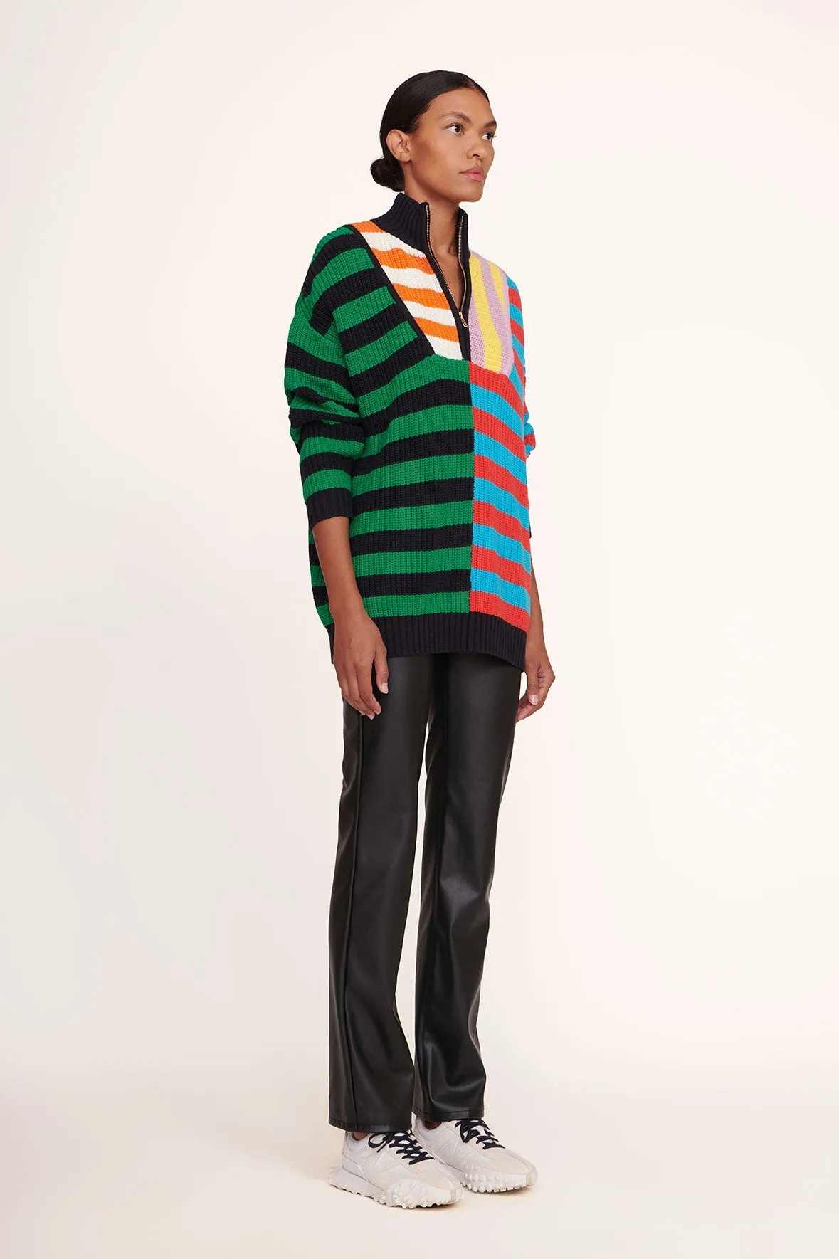 HAMPTON SWEATER | CABANA STRIPE MULTI