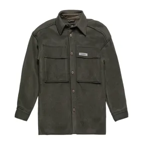 HOMME  Oversized Shirt Olive