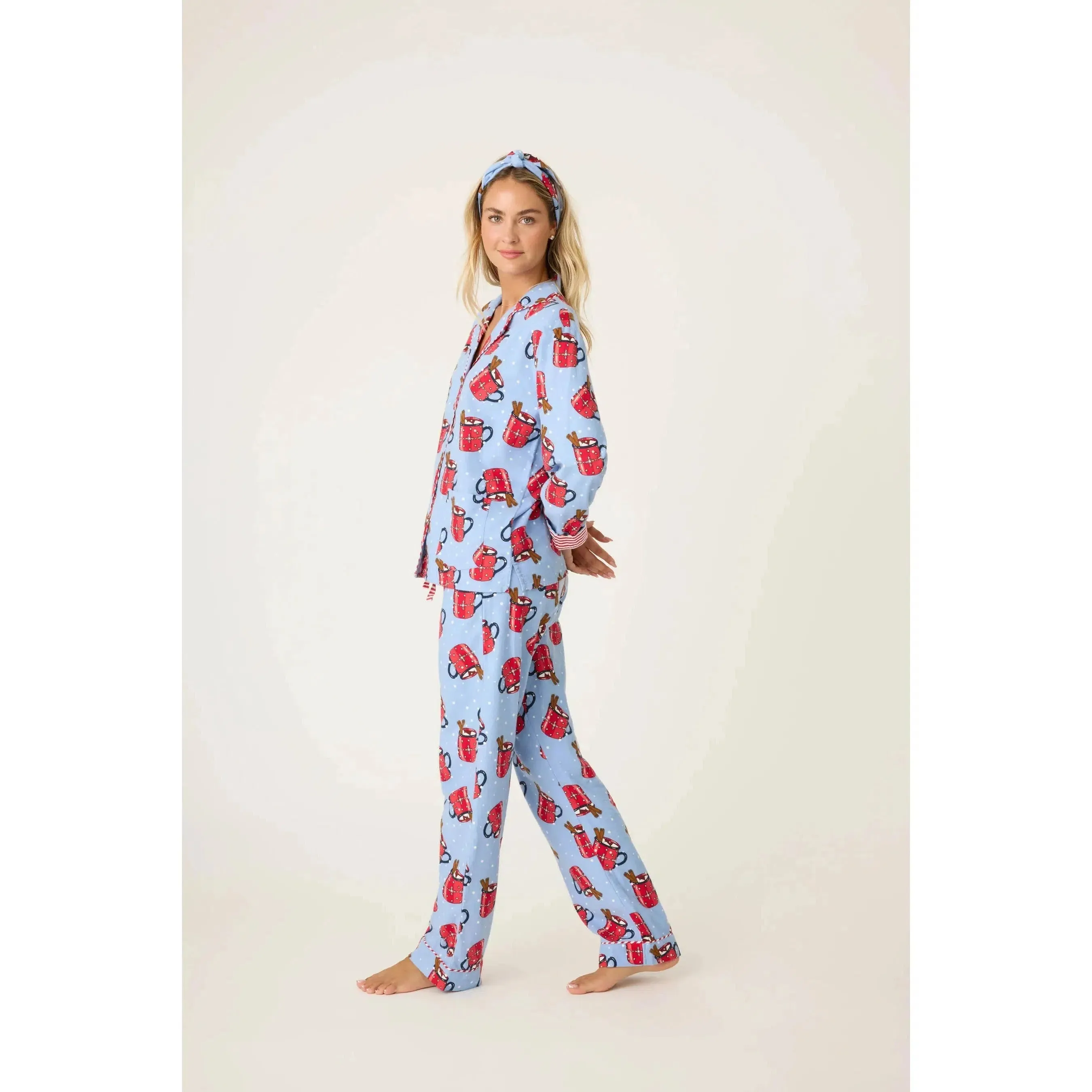 HUG IN A MUG FLANNEL PJ SET