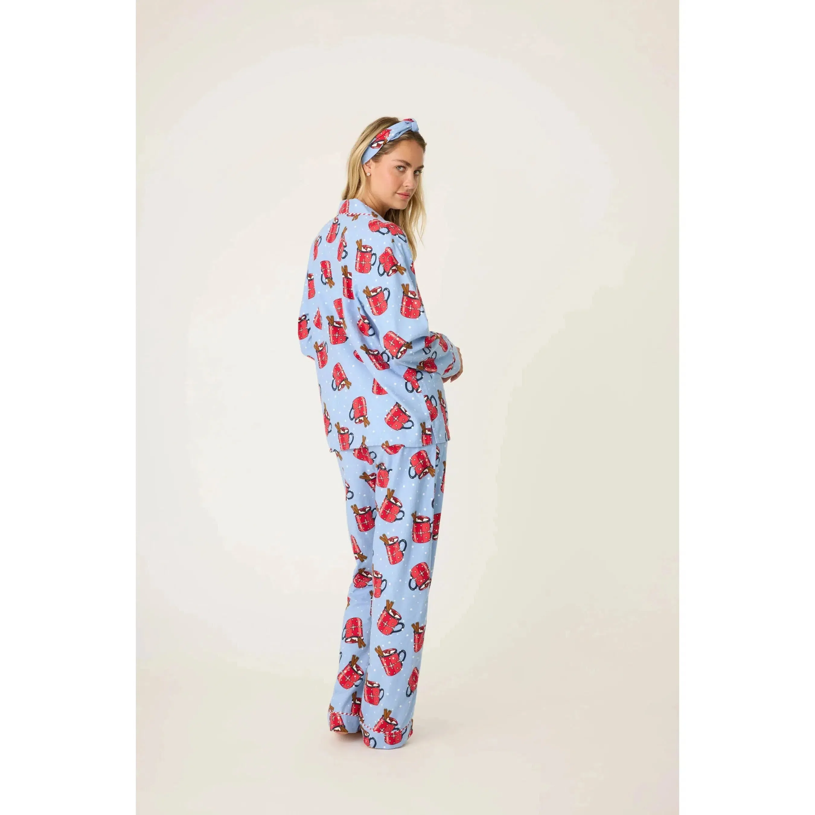 HUG IN A MUG FLANNEL PJ SET